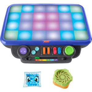 Fisher-Price Learning Toy Sensory Bright Light Station, Activity Table with Games Music & Sounds for Preschool Kids Ages 3+ Years 