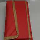 Sattiyrch Gift Wrapping Paper Storage containers,600D Oxford Fabric Christmas Ribbon Gift Bag Bows Storage Box,Holds up to 20 Rolls,42"W x 14"D x 5.5"H (Red)