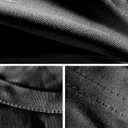 MISS FANTASY Pirate Shirt Women Men - Pirate Costume Outfits Halloween Unisex Adults (Black, M)