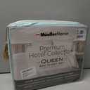 Mueller Luxury 6 Piece Queen Bed Sheets Set - Ultra-Soft 1800 Series, Cooling & Breathable Hotel Quality Bedding, Deep Pocket up to 16" - Hypoallergenic, Wrinkle-Resistant, Oeko-TEX, Aqua