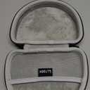 LTGEM Case Compatible with Sony MDR-ZX110 / MDRZX110AP / MDRZX110NC / MDR-ZX310AP ZX Series Wired On-Ear Headphones, Black+Grey(Case Only)