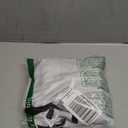 Hoedia Sports Drawstring Backpack - String Swim Gym Bag with Shoes Compartment and Wet Proof Pocket for Women/Men (White) (Large)