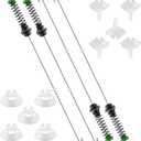 W11130362 Washer Suspension Rod Kit - 2026 Upgraded Fit for Whirl.pool May.tag Ken.more - Replaces W10594080 W10735786 - Fits Models WTW5000DW1/DW2/DW3, MVWC565FW1/FW2, MVWX655DW1 by AMI PARTS