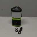 AlpsWolf Camping Lantern Rechargeable, Stepless Dimming LED Lantern, 4000mAh Rechargeable Lantern for Power Outages, IPX4 Waterproof Portable Camping Light, Green 1 Pack