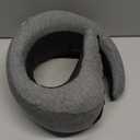 WEERSHUN Travel Pillows for Airplanes,2024 New Travel Pillow,Travel Neck Pillow Airplane Memory Foam Travel Pillow Neck Pillow for Traveling Suitable for Airplanes,Offices and Cars (Gray)