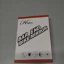 3 x Hafny NEW Bar End Bike Mirror, HD Automotive Grade Glass Lens, Large Surface, Shatterproof, Multi-Angle Adjustable, E-Bike Mirrors, (HF-M902LB-FR08 (Left Side, Blue Glass))