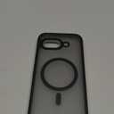 SPIDERCASE Magnetic for Google Pixel 9A Case, Military Grade Drop Protection Slim Translucent Matte Shockproof Anti-Fingerprint Phone Case for Pixel 9A, Black