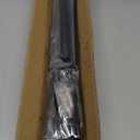 Black Curtain Rods for Windows 28 to 48 Inch,5/8 Inch Diameter Stainless Steel Adjustable Heavy Duty Curtain Rod with Brackets, Easy Installation for Indoor and Outdoor