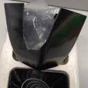 EcoFriendly Wheat Fiber No Plastic Planter. Floating Window Shelf for Plants & Herb Garden with Removable Pots (Black Pots)