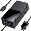 SUMLINK Power Supply Brick for Xbox One, AC Adapter Cable Replacement Kit for Xbox One Console Games, Auto Voltage 100-240V, Black