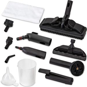 Ivation Replacement Parts for IVASTEAMR20 Canister Steam Cleaner - Parts Include Rotary Brush Nozzle Small Round Brush Big Round Brush Window Brush Floor Brush Floor Brush and More
