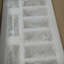 NOXARTE 26 Wagon Wheel Chandelier, 6-Light Black Round Farmhouse Chandelier with Glow Salt Glass Shade, Height Adjustable Black Industrial Hanging Light Fixture for Dining Room, Living Room, Foyer