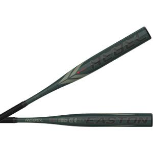 Easton | Rebel Slowpitch Softball Bat | Approved for Play on All Fields | Loaded | 12" Barrel (34" / 30 oz., Grey/Black)