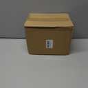 Clear Plastic Storage Bin with Lid, Stackable Storage Boxes Organizing Bin for Pantry, Kitchen, Cabinets, Wardrobe, Closet, Dresser, Bathroom Storage and Organization (2pc-10x6.7x5.3)