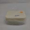 Brigii Ice Cube Tray with Lid&Bin, Ice Cube Mold with 56 Cubes, Stackable Ice Trays for Freezer with Easy-Release Silicone Bottom, for Drinks, Coffee, cocktail (White)