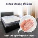 Mattress Storage Bag Full Size for Moving and Storage - Heavy Duty, Reusable and Waterproof Mattress Cover for Moving - Protect Beds from Stains, Dust, and Pest Damage