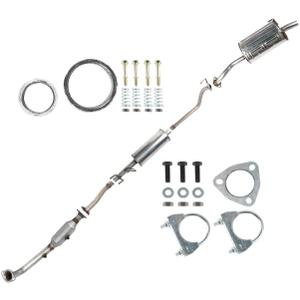 Catalytic Converter, Resonator Pipe, Muffler Exhaust System Kit Compatible for Honda CRV 2007 2008 2009 2.4L 4 Cylinder Engine EPA-Approved
