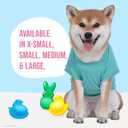 Peeps for Pets Call My Dog T Shirt - Teal Blue Dog T Shirt for Dogs Soft and Comfortable Machine Washable Dog Shirt - Officially Licensed Pet Dog Clothing,FF16041