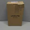 Uniclife Black Metal Donation Box Wall Mounted Mailbox with Top Slot, Collection Box with Key Lock, Safe Suggestion Box, Key Drop Box for Outside, Steel Cash Drop Box for Home Office and Business