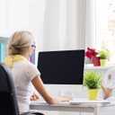 Genesis 6-Inch Clip Convertible Table-Top & Clip Fan Two Quiet Speeds - Ideal For The Home, Office, Dorm, More Off White (1 pack white)