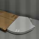 Bemis 170 Durable Plastic Toilet Seat, Elongated, White