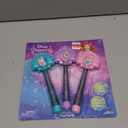 SwimWays Disney Princess Ariel Glitter Dive Wands Diving Toys 3 Pack, Bath Toys and Pool Party Supplies for Kids Ages 5 and Up, Styles 