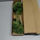 Floroom 12pcs Emerald Green Faux Silk Mums Artificial Flowers Bulk Fake Chrysanthemums with Stems for DIY Wedding Table Centerpieces Floral Arrangements Vase Fillers Home Decorations