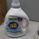 All free clear, Original, Liquid Laundry Detergent for Sensitive Skin, Unscented and Hypoallergenic, Concentrated, 82.5oz, 110 Loads