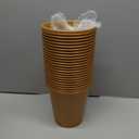 Layhit 24 Pcs Plastic Ice Buckets for Parties 3 Liters Wine Bucket Portable Ice Holder Disposable Wine Cooler for Party Wedding Party Beverages Champagne Soda and Beer (Gold)