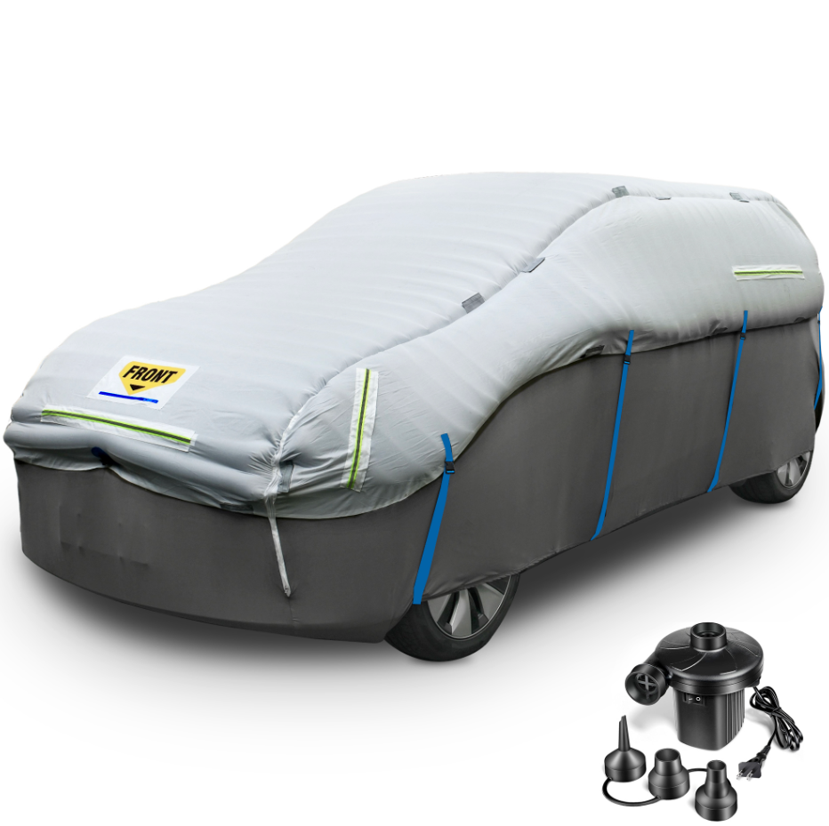 Inflatable Airtight Hail Car Cover with Electric Pump – Medium Size Inflatable Airtight Hail Car Cover with Electric Pump – Medium Size