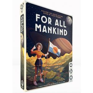 For All Mankind - Board Game -Strategy Game - Space Exploration Game, 1-4 Players, Ages 14 and up