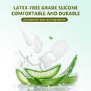 Bukihome Bunion Cushion Protector - 8 Packs Bunion Corrector Pads for Big Toe, Gel Shield for Foot Pain Relief, Calluses, Corns, Friction, and PressureClear