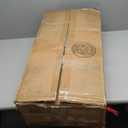 SIMPLIHOME Milltown 27 inch Wide Contemporary Rectangle Footstool Ottoman Bench in Distressed Dark Blue Vegan Faux Leather, Assembled, for the Living Room and Bedroom