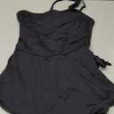 Daci Women's One Shoulder Swim Dress - Modest Bathing Suit One Piece Swimsuit with Skirt 2026 (Black), S