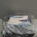 Memory Foam Seat Chair Cushion for Relieves Back Sciatica Pain Tailbone Pain Coccyx Degenerating Disc Orthopedic Osteoarthritis Prostate Cushion Low Back Pain Cushion Hip Shaping (Black mesh)