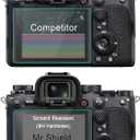 Mr.Shield Screen Protector compatible with Sony Alpha 1/ Alpha A1 [Tempered Glass] [3-PACK] [Japan Glass with 9H Hardness]