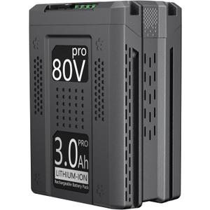 3.0Ah Replacement for Greenworks 80V Battery GBA80250 GBA80200 GBA80300 Pro 80 Volt Lithium Batteries (GEW 1P)