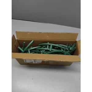 Zwish 3Pack 25.2Inch Plant Support Stakes with 20M Twist Ties for Tomato,Tomatoes Cages for Monstera, Peony, Hydrangea, Climbing Plants Indoor and Outdoor Plant