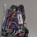 rabbitgoo Dog Harness Medium Sized, No Pull Pet Harness with 3 Buckles, Adjustable Soft Padded Vest with Control Handle, Walking Reflective Pet Vest for Medium Dogs, Blue, 