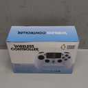 GlowPlayX Wireless Gaming Controller Compatible with PS5 Console/Pro/PC/Mac/iOS/Android/Steam Deck, Gamepad with RGB Lighting/Hall Effect Joystick/Dual Vibration/Turbo/Headset Jack/1500 mAh Battery, Black