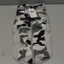 FUAMEY Dog Coat for Medium Dogs, Waterproof Dog Winter Jacket with Harness Built in Puppy Cold Weather Coats Reflective Pet Vest with Zipper Warm Fleece Dogs Snowsuit Windproof Grey Camo M (M (chest:21in))