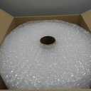 Amazon Basics Bubble Cushioning Wrap for Moving, Packing, Shipping and Storage, Heavy Duty Protection for Fragile Items, 12-inch x 100-foot Long Roll, Large 5/16", Clear