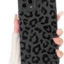 Lovmooful Compatible for iPhone 11 Pro Max Case Cute Cool Leopard Print Black Design for Girls Women Soft TPU Shockproof Protective Girly for iPhone 11 Pro Max-Leopard Print