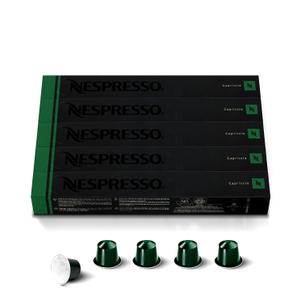 Nespresso Capsules Original Line, Capriccio, Medium Roast Espresso Coffee, 50 Count Coffee Pods