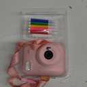 Instant Print Camera for Kids, 3.0" HD 32MP Kids Camera 1080P with 3 Rolls of Printer Paper, Birthday Gifts Toy for 3-12 Year Old Girls Boys with 32GB SD Card-Pink