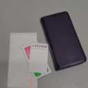 MONASAY Wallet Case Compatible for iPhone 11 Pro Max 5G, 6.5-inch, [Glass Screen Protector Included] [RFID Blocking] Flip Folio Leather Cell Phone Cover with Credit Card Holder, Purple