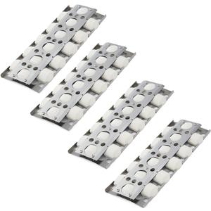 Briquette Tray Parts for RCS Grill Replacement Parts RJC32A RJC009P 26" 32" 40" Grill Parts Ceramic Briquettes Summerset Sizzler Briquette Tray Assemble BRNCOV-SIZ Sunfire 26 32 38 Heat Plates Bricks