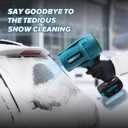 Mini Jet Dry Blower Turbofan Jet Fan for Makita 18V Battery (NOT Included), Handheld Brushless Leaf Blower, Cordless Electric Air Duster 240 MPH High Speed Fan for Cleaning, Camping, Outdoor
