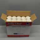 JOLLY CHEF 500 Count 5 oz Paper Cups, Disposable Bathroom Mouthwash White Drinking Cups for Home, Office, School, Store Use