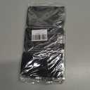 2 x BIAJIYA Card Holder for Back of Phone, Pouch Silicone Wallet Sleeve Pocket Stick-on ID Credit Card for All Smartphones (Black*5)